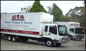 CTS Transport - Removals Truck
